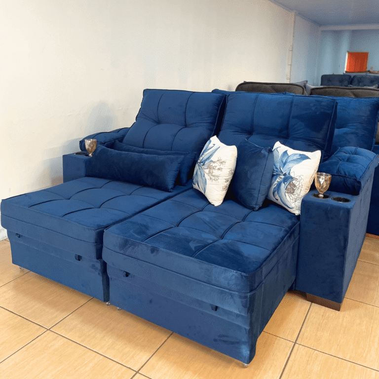 SOFÁ ORION AZUL 7